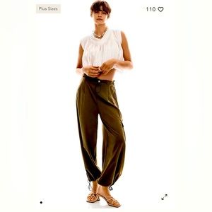 NWT By Anthropologie Bungee Parachute Pants